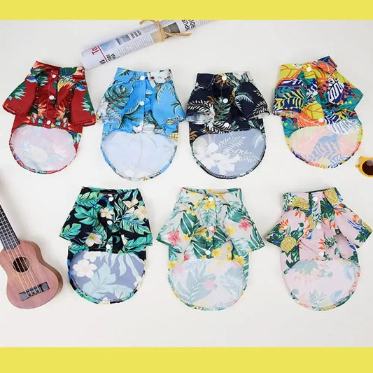 Hawaii Style Dog T-Shirt,  XS-5XL