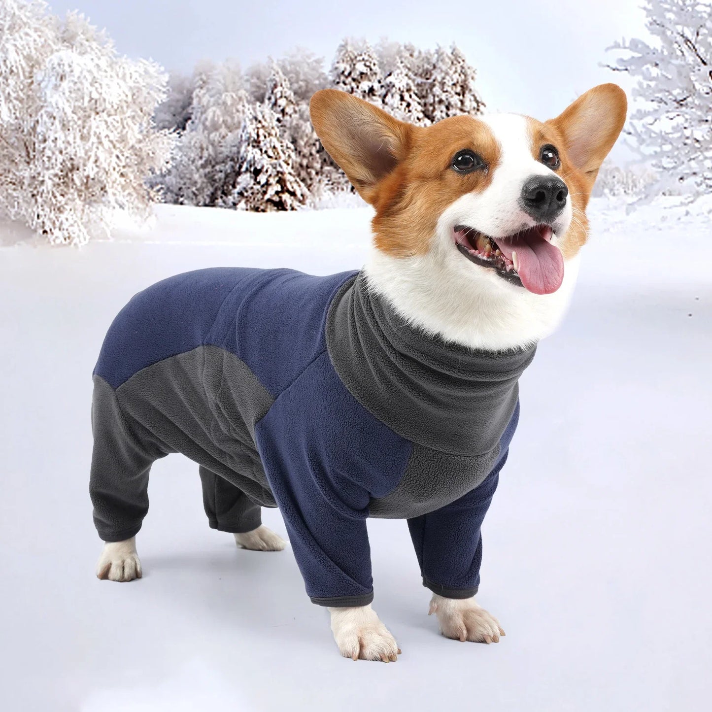 Pet Dog Clothes, Fleece Warm Sweater Clothes, Winter Coat for Small - Large Dogs