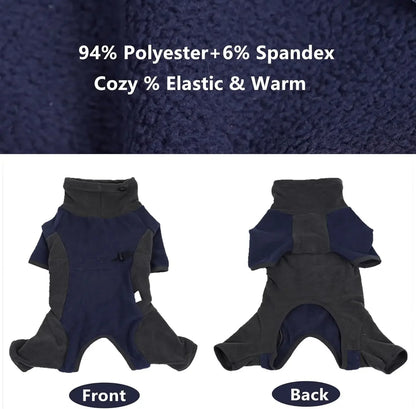 Pet Dog Clothes, Fleece Warm Sweater Clothes, Winter Coat for Small - Large Dogs