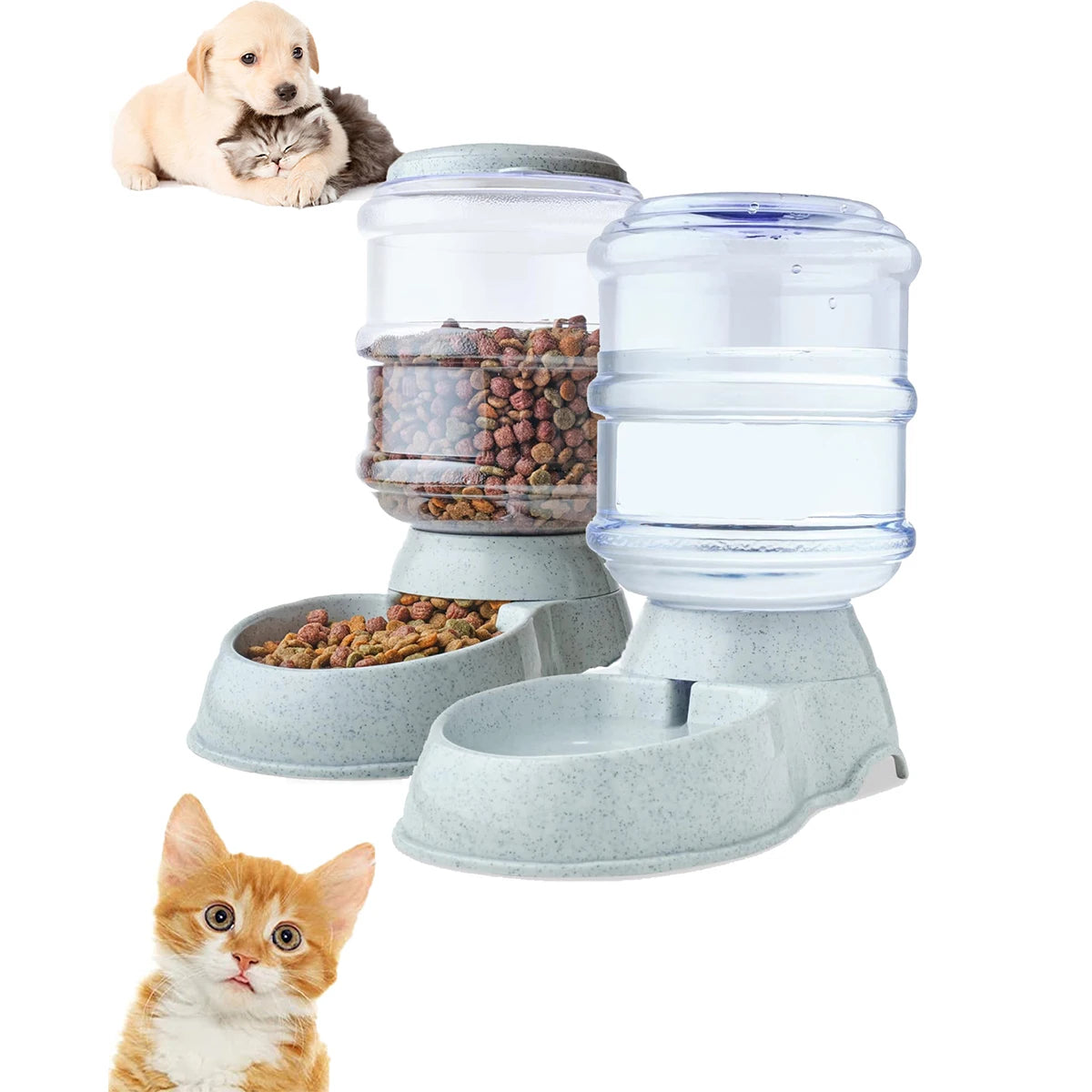 Automatic Water Dispenser Large Capacity Pet Feeder Dog Food, Dog & Cat Feeder, Drinking Bowl