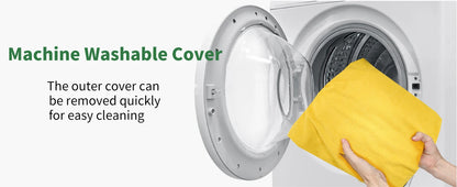 Dog Damp Step 3/4/5 Steps High-Density Foam Dog Stairs with Gentle Slope for High Beds and Sofa, Washable Cover, Vibrant Color