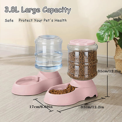 Automatic Water Dispenser Large Capacity Pet Feeder Dog Food, Dog & Cat Feeder, Drinking Bowl