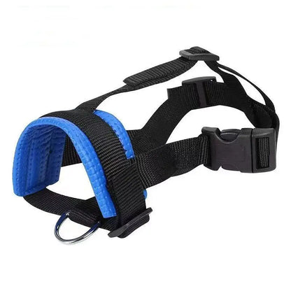 Dog Muzzle Anti-Bite And Anti-barking Outdoor, Dog Walking Anti-Licking And Eating Mouth Cover Husky Small -  Large Dogs