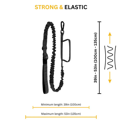 Tactical Dog Harness Collar/Harness and Leash Molle Pouches For Medium Large & Dogs