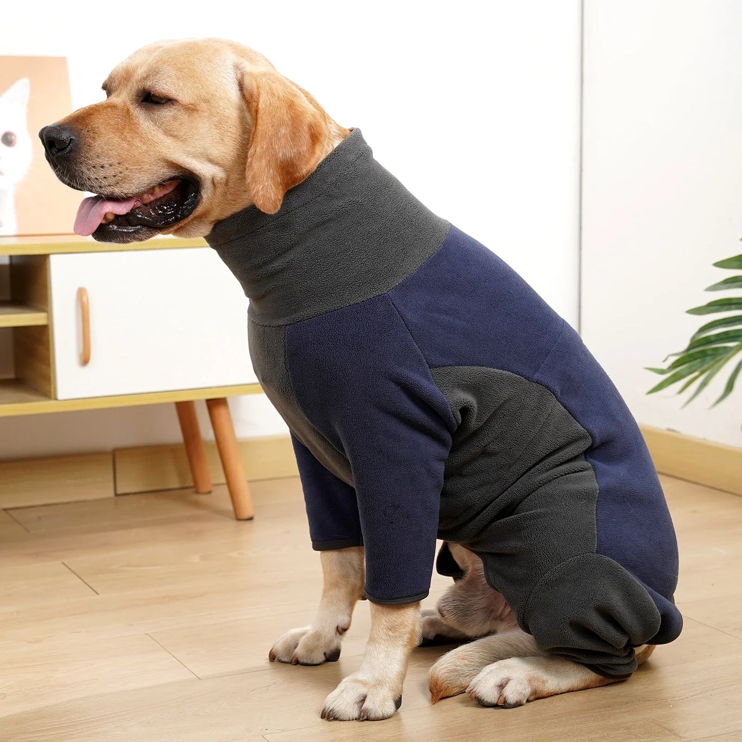 Pet Dog Clothes, Fleece Warm Sweater Clothes, Winter Coat for Small - Large Dogs