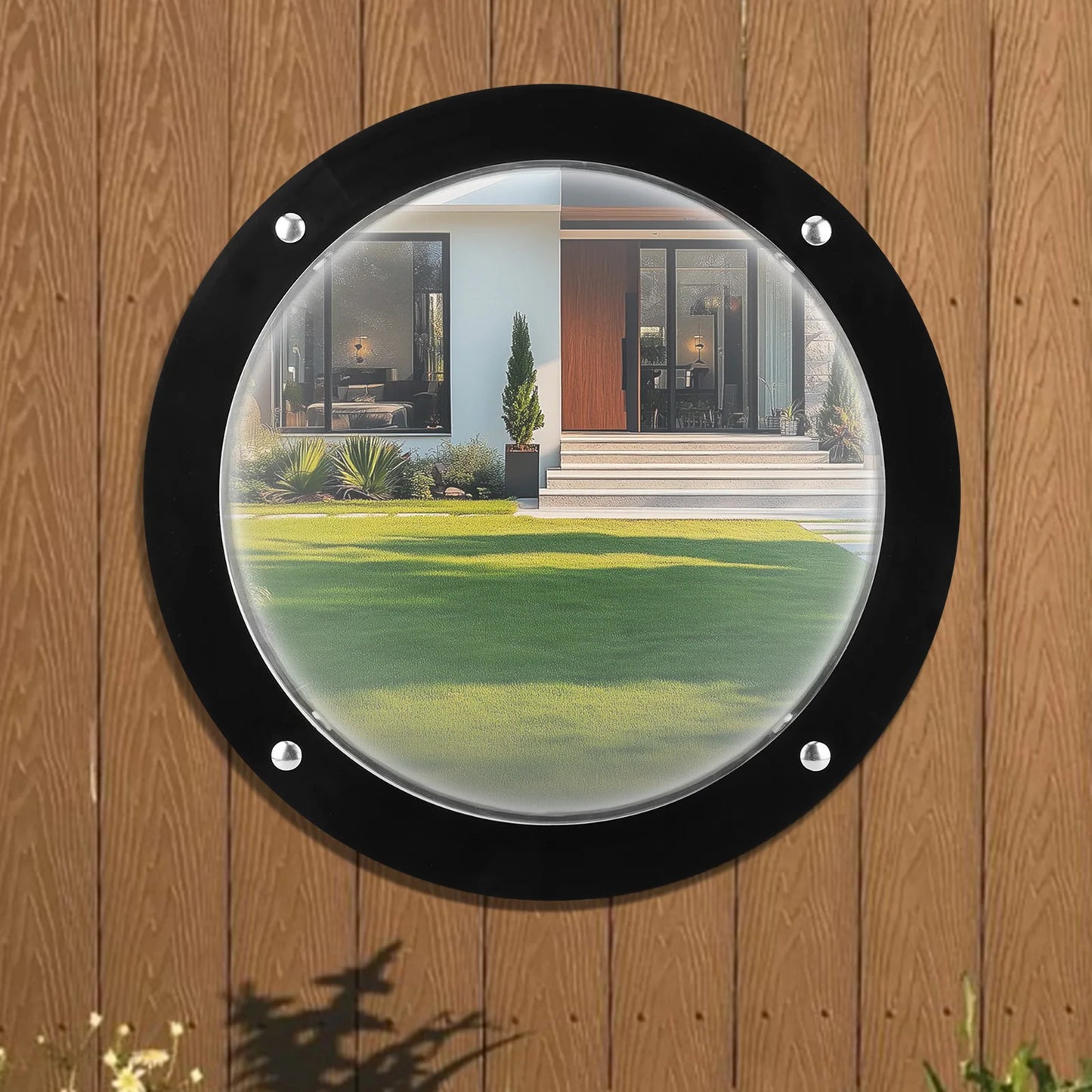 Acrylic Dome Dog Porthole Window Clear View Bubble Peek Window Dog Window for Doggie/Cat