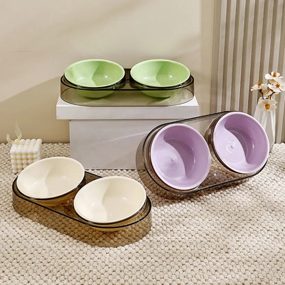 Double Bowl,  Water & Food Combo Bowls