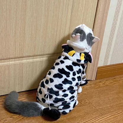 Soft Warm Fleece Dogs Jumpsuits/Hoodies Pet Clothing for Small Dogs or Cats