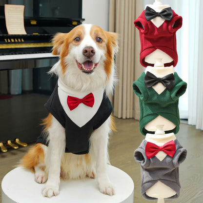 Clothes for Medium & Large Dogs, Tuxedo Vest