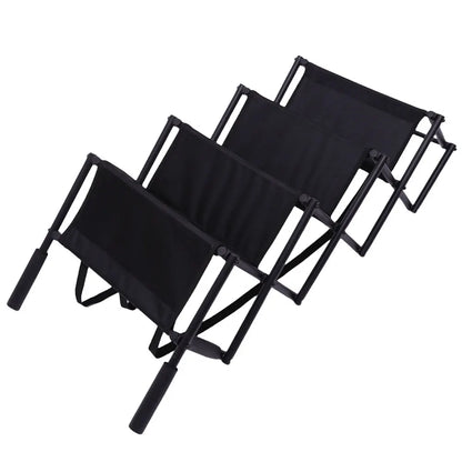 4 Steps Pet Ladder Ramp Foldable Nonslip Surface Lightweight Sturdy Portable Folding Pet Stairs Rubber for Car, Home Indoor Outdo