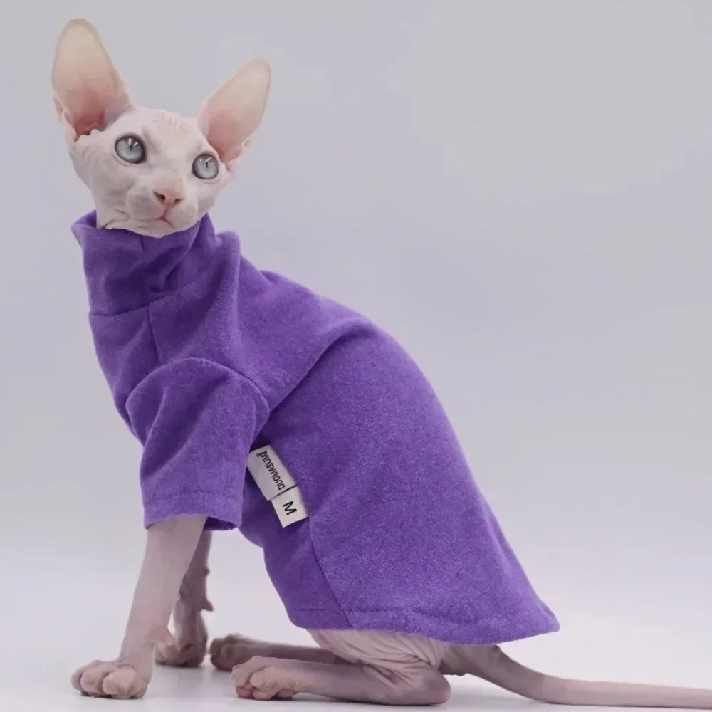 Cat Clothes, Soft Cotton Winter Cat Outfit
