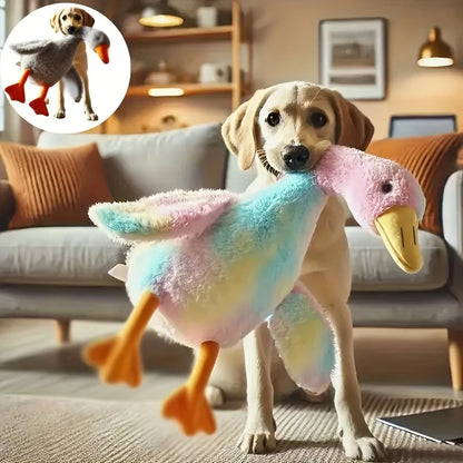 Soft Colorful Duck Toy for Cats or Dogs
