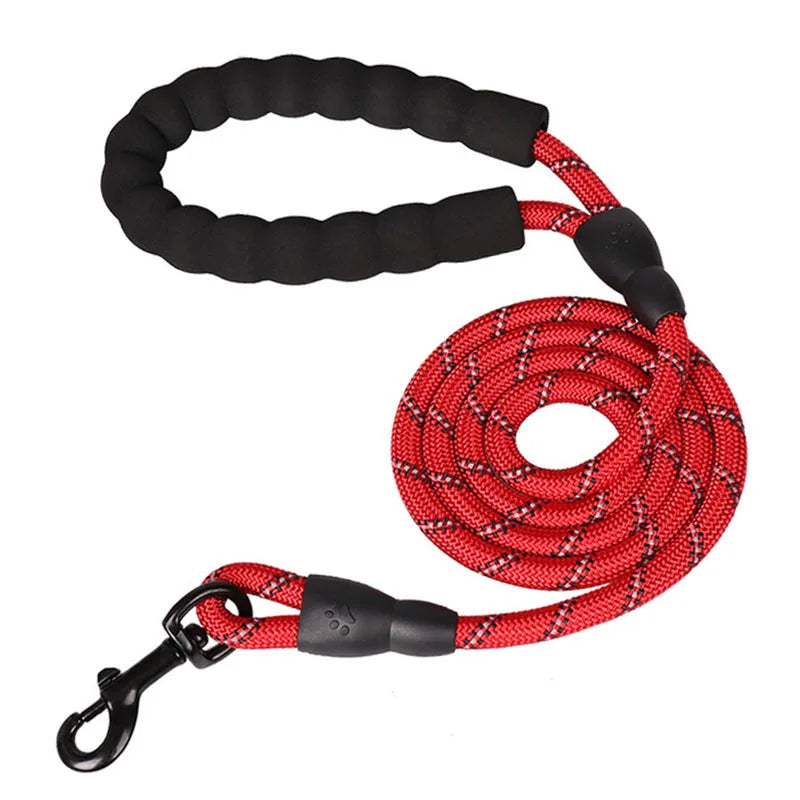 1.5m Pet Leash with Reflective & Comfortable Padded Handle for Small, Medium and Large Dogs