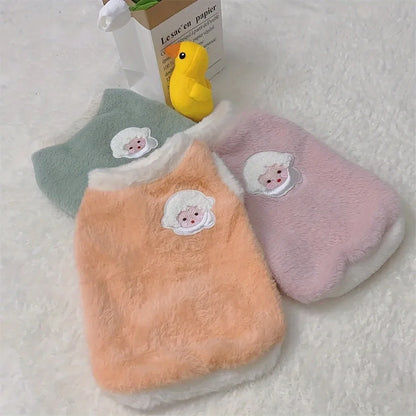 Warm Kitten Clothes for Winter, Sweater Vests