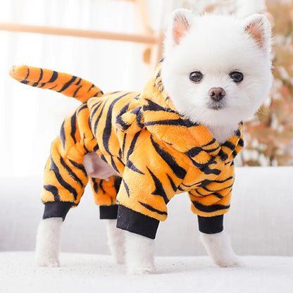Soft Warm Fleece Dogs Jumpsuits/Hoodies Pet Clothing for Small Dogs or Cats