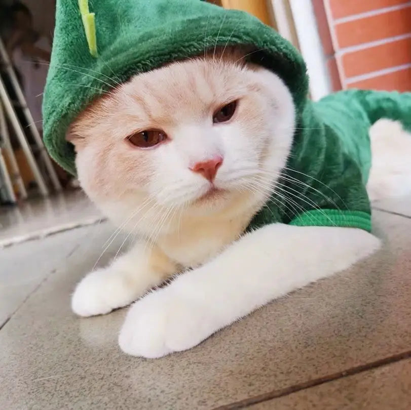 Soft Warm Fleece Dogs Jumpsuits/Hoodies Pet Clothing for Small Dogs or Cats