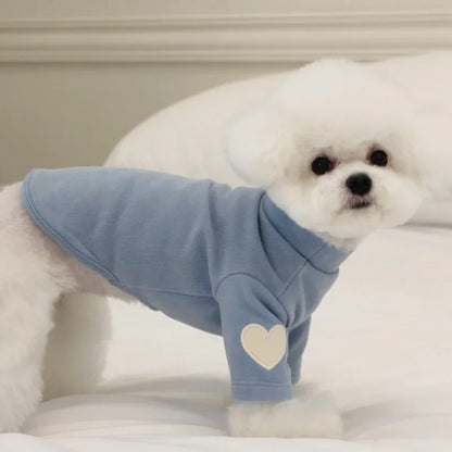 Love Winter Warm Pet Dog Clothes, Base Shirt Cute Teddy Bear