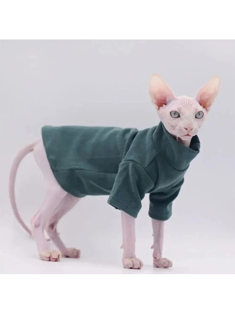 Cat Clothes, Soft Cotton Winter Cat Outfit