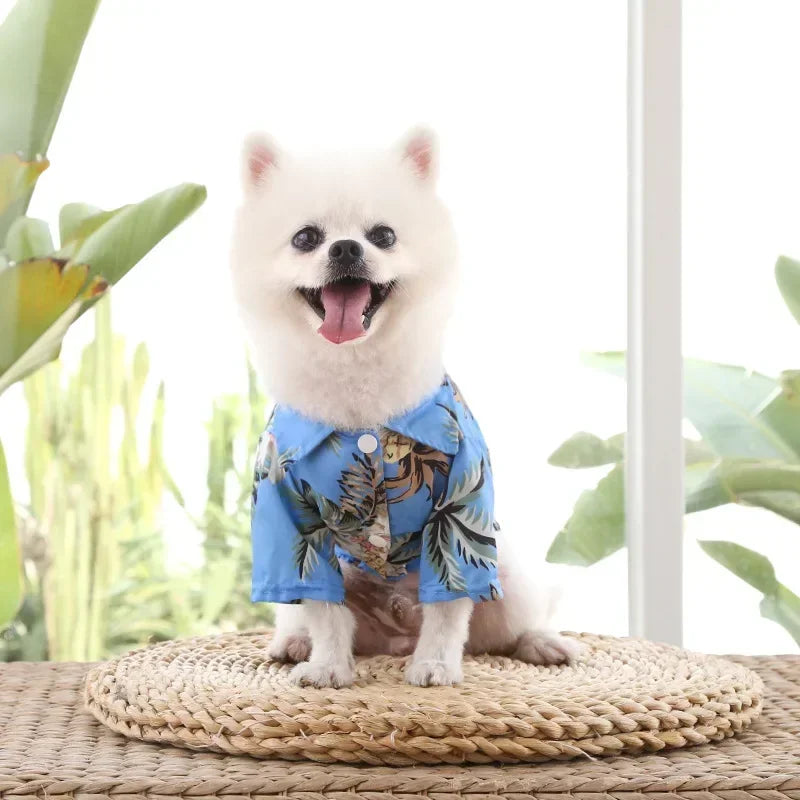 Hawaiian Style Pet Shirt, Dog/Cat Shirts for Small - Medium