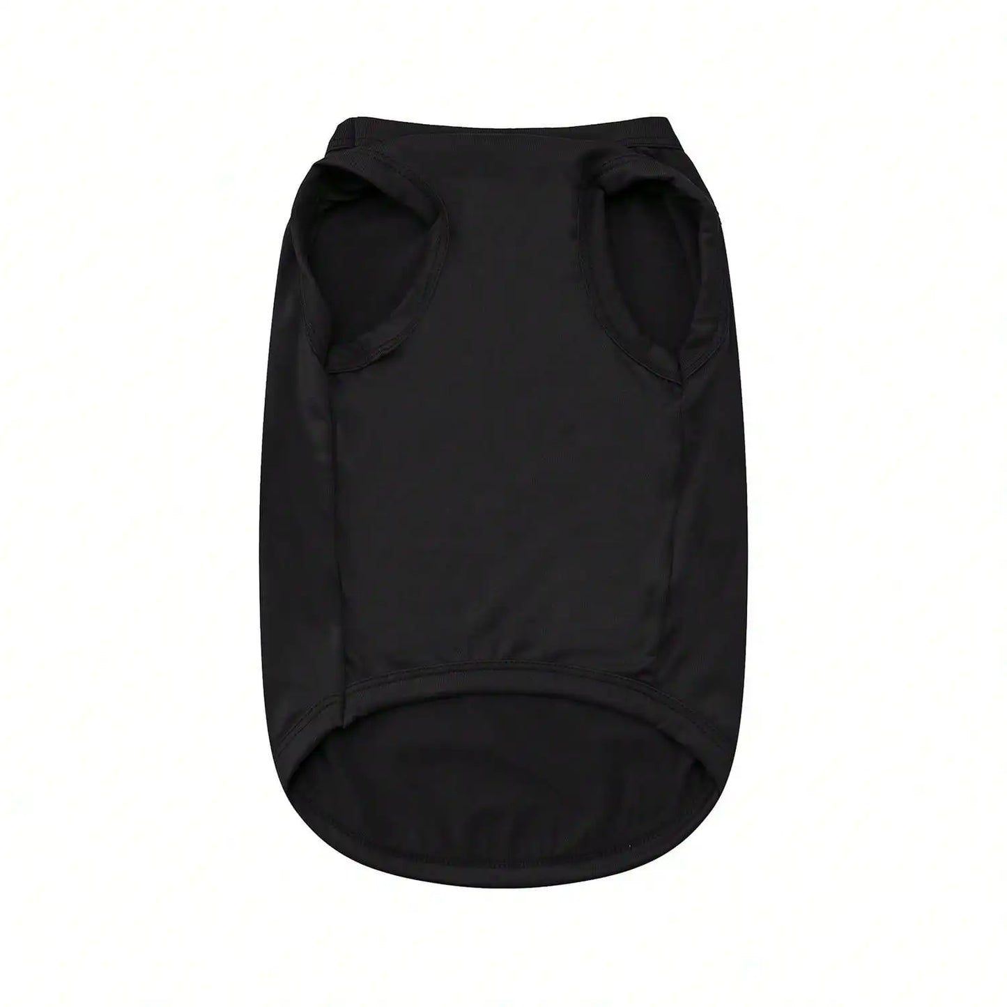 1pc Letter Print Dog Vest Tank Top, Featuring A Playful 'Where's The Food' Back Print