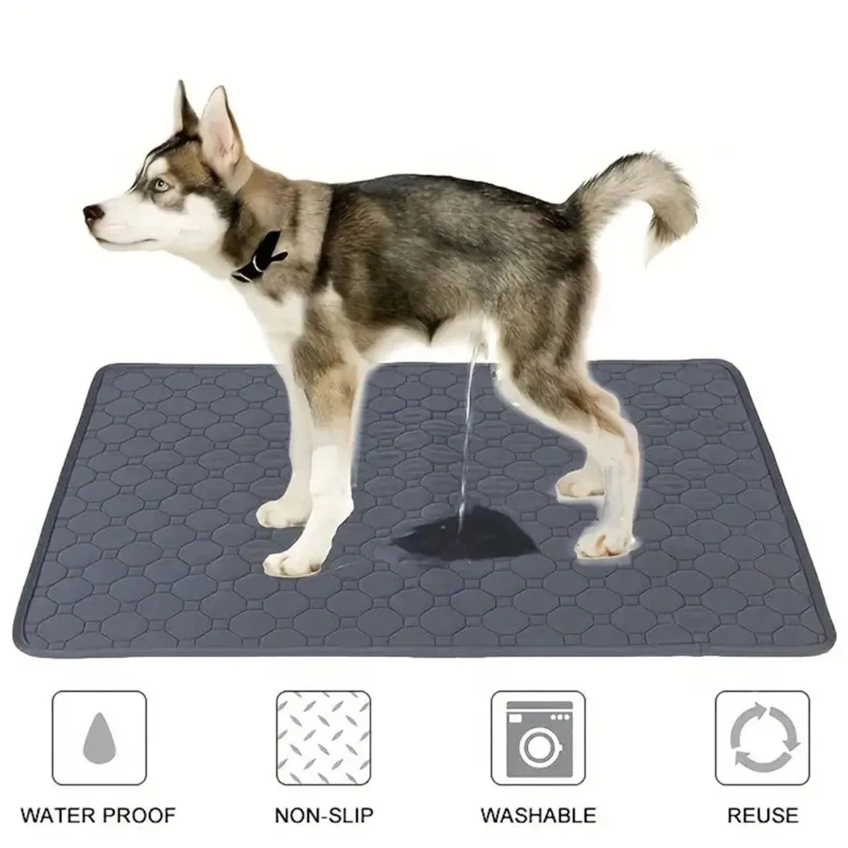 Winter Dog/Cat Pee Pad Reusable Washable, Waterproof, Absorbent