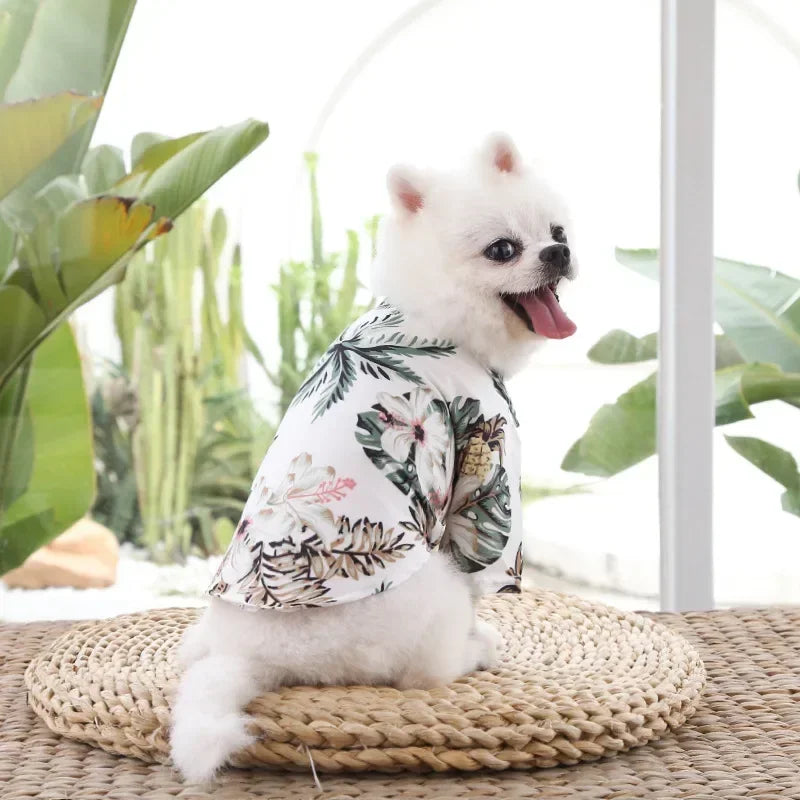 Hawaiian Style Pet Shirt, Dog/Cat Shirts for Small - Medium