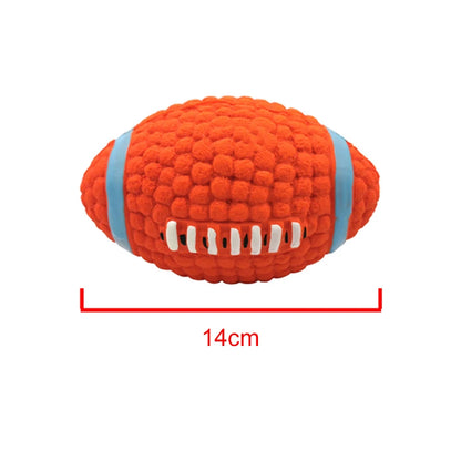 Soft Pet Ball Squeaky Toys For Small - Large Dogs, Latex, Tooth Cleaning Training Toys