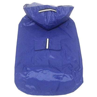 9 Sizes, Dog Raincoat Small, Medium and Large Dogs, Waterproof Hooded Rain Jacket