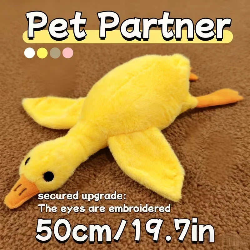 Soft Colorful Duck Toy for Cats or Dogs