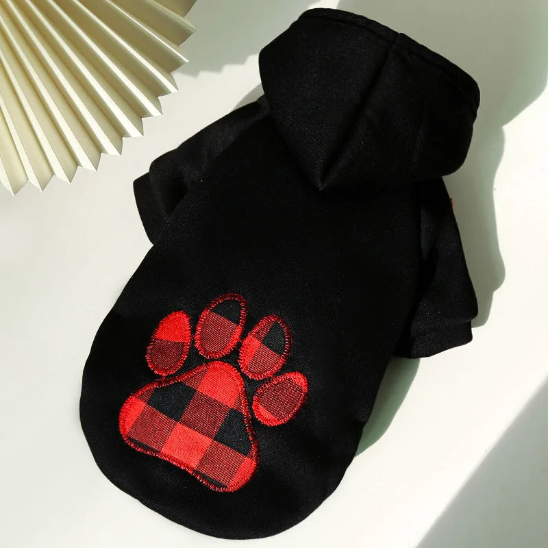Dog Winter Coat, Pet Jacket Plaid Reversible  for Small, Medium or Large Dogs