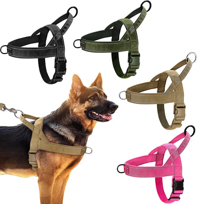 Anti-Pull Dog Harness - for Large Dogs, Outdoor Training