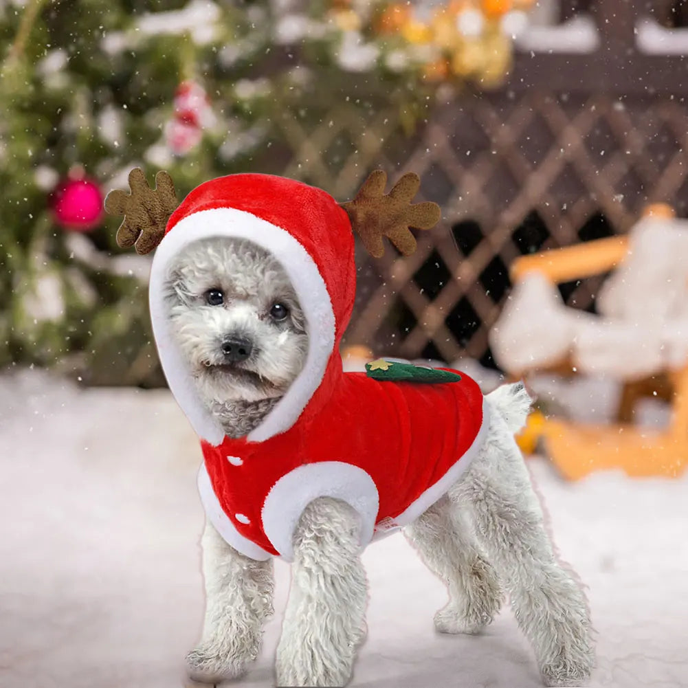Christmas Clothes, Warm Cold Weather Coats for Small Dogs & Cats