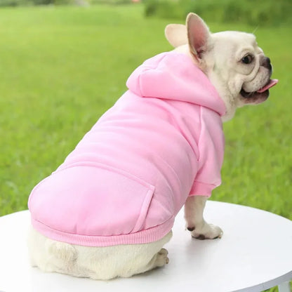 Autumn/Winter Pet Cotton Hooded Sweatshirts for Small Dogs & Cats