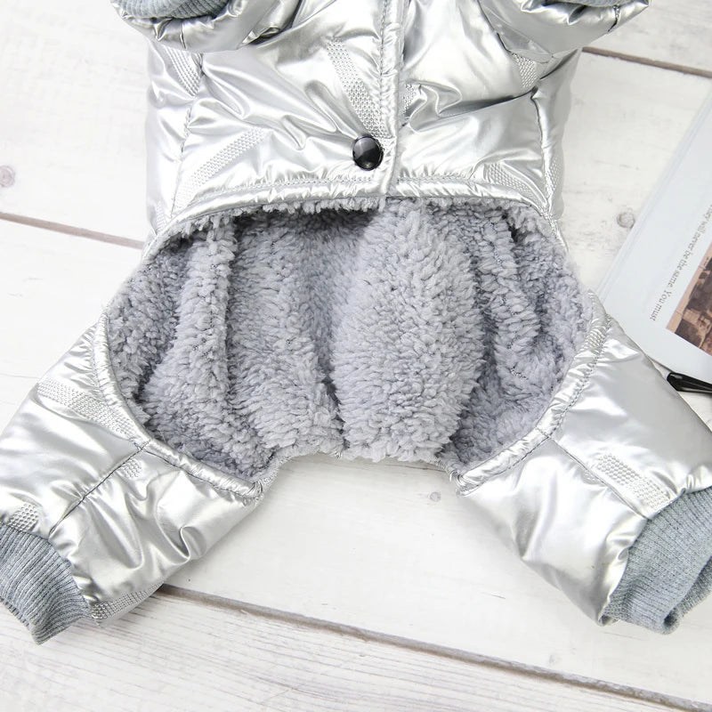 Winter Warm Pet Dog Jumpsuit Waterproof Dog Clothes for Small Dogs, Cats