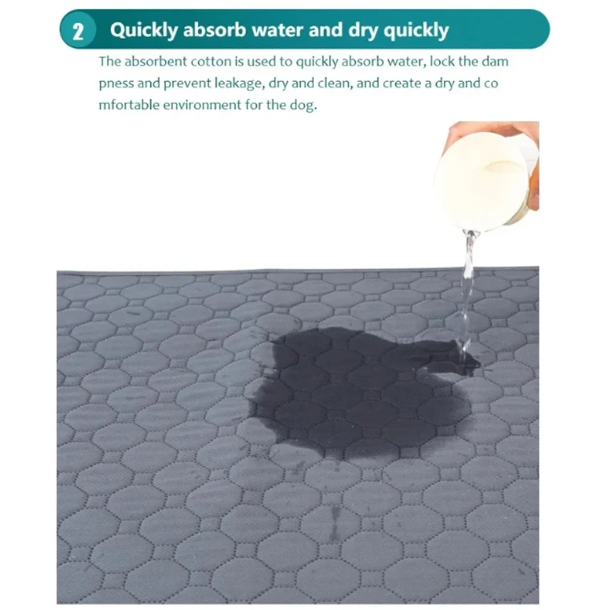 Winter Dog/Cat Pee Pad Reusable Washable, Waterproof, Absorbent