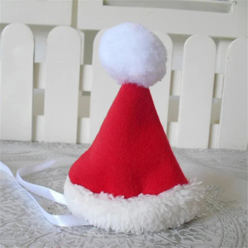Cute Dog Santa Claus Outfit Christmas Costume for Small Dogs & Cats