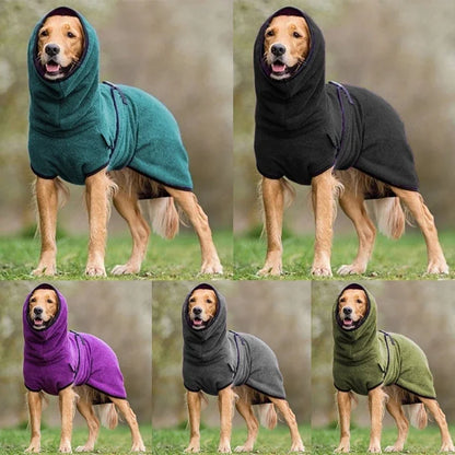 Fleece /Velvet Soft Hoodies Jacket for Dogs, Sizes S-5XL