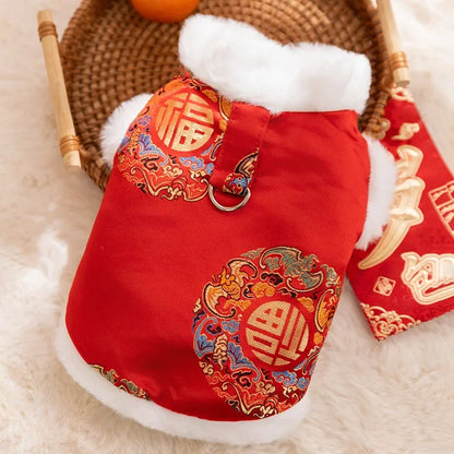 Robe Costume, Warm Cat / Small Dog Winter Pet Vest