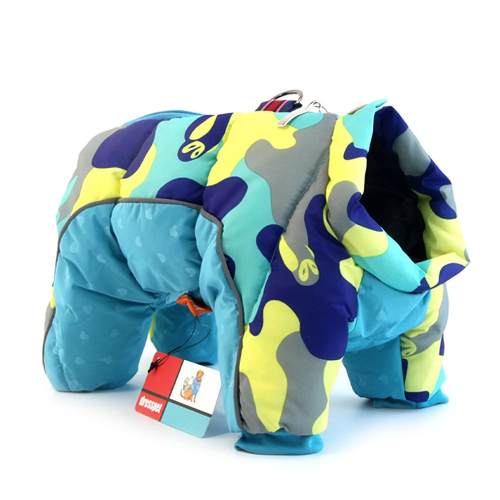 Warm Dog Jacket, Waterproof, several colors and designs