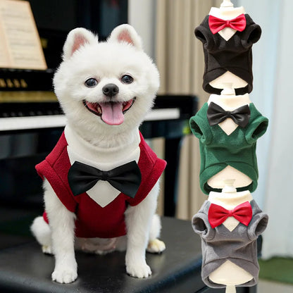 Clothes for Medium & Large Dogs, Tuxedo Vest