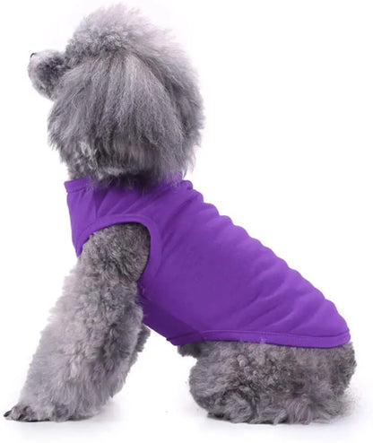 Dog Shirt Clothes, Spring Summer T Shirt Apparel Soft Blank Shirts Clothes For Extra Small -  Extra Large Size Dogs