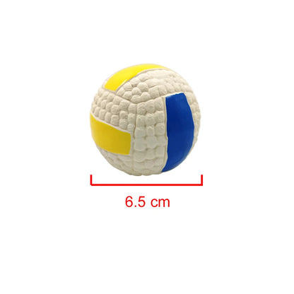 Soft Pet Ball Squeaky Toys For Small - Large Dogs, Latex, Tooth Cleaning Training Toys