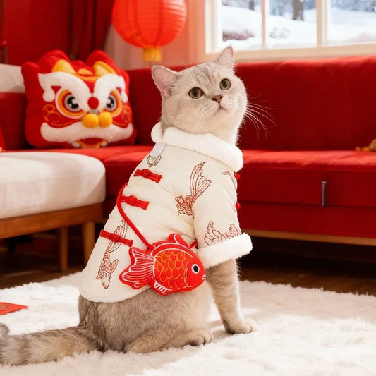Robe Costume, Warm Cat / Small Dog Winter Pet Vest
