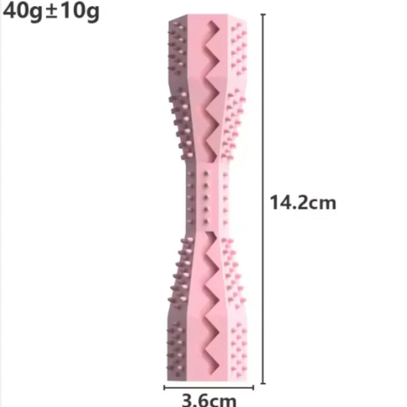 Dog Teething Toy, Teeth Cleaner & Chew Stick, Leak-Proof