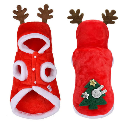 Christmas Clothes, Warm Cold Weather Coats for Small Dogs & Cats