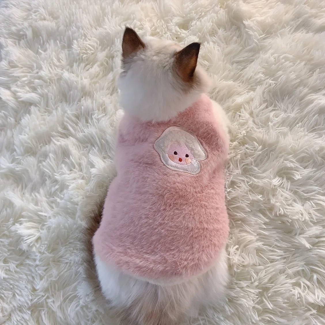 Warm Kitten Clothes for Winter, Sweater Vests