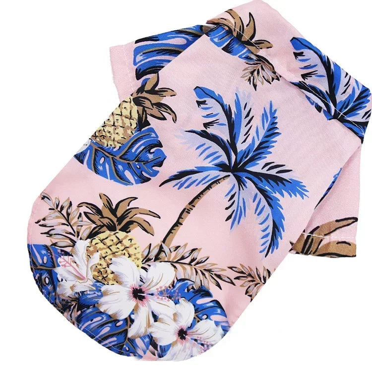 Hawaiian Style Pet Shirt, Dog/Cat Shirts for Small - Medium