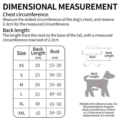 Christmas Clothes Winter Warm Pet Clothes for Small & Medium Dogs