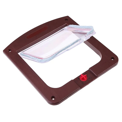 Dog Interior Door Lockable Pet Door, Small Pet Gate Door Kit for Dog & Cats