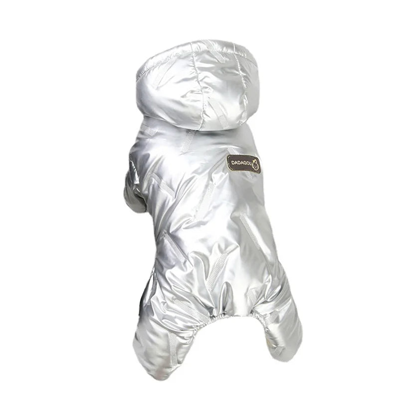 Winter Warm Pet Dog Jumpsuit Waterproof Dog Clothes for Small Dogs, Cats